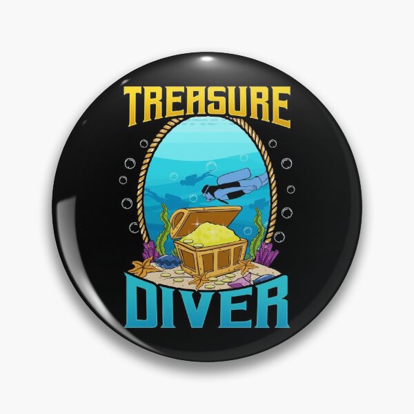 Item preview, Awesome Scuba Diving Treasure Diver designed and sold by perfectpresents.
