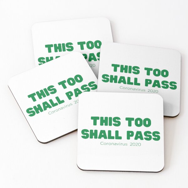 Item preview, This Too Shall Pass - Green designed and sold by ryanwfraser.