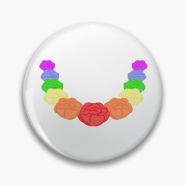 Item preview, Rainbow Rose Necklace designed and sold by nagisasmixtape.