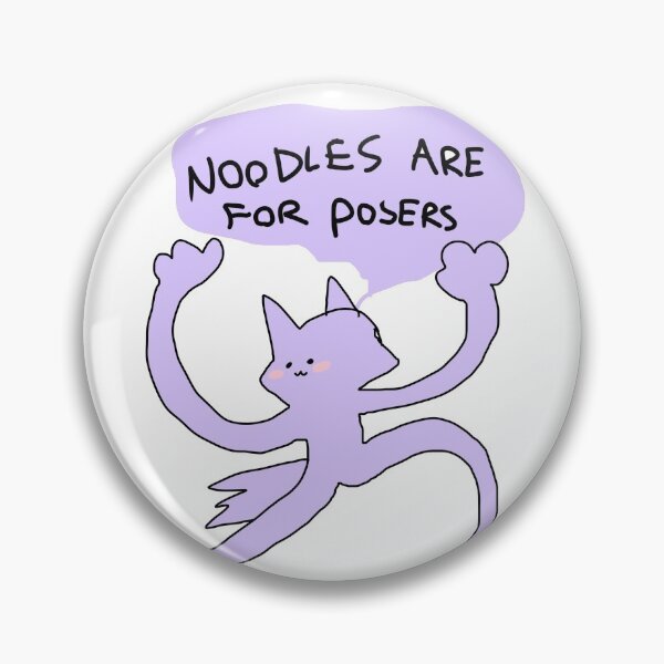 Item preview, Noodles are for Posers designed and sold by AnnaValdezArt.