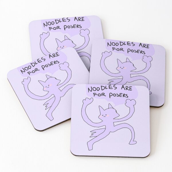 Item preview, Noodles are for Posers designed and sold by AnnaValdezArt.