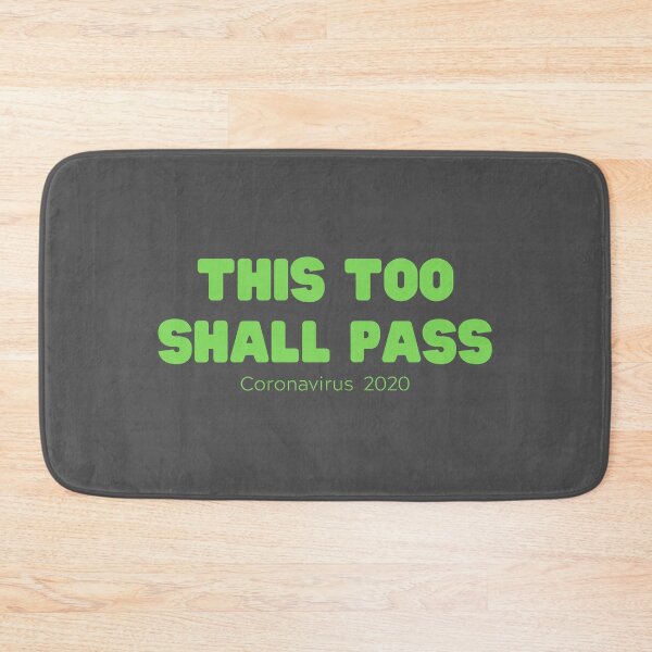 Item preview, This Too Shall Pass - Light Green designed and sold by ryanwfraser.