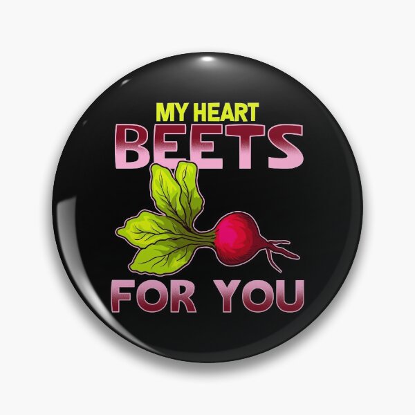 Item preview, Cute & Funny My Heart Beets For You Romantic Pun designed and sold by perfectpresents.