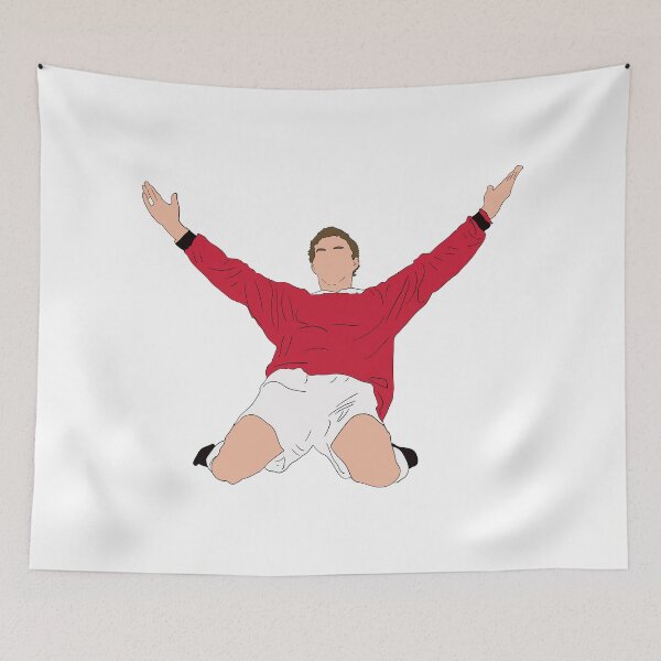 Item preview, Ole Gunnar Solskjaer MUFC 99 Treble  designed and sold by Hevding.