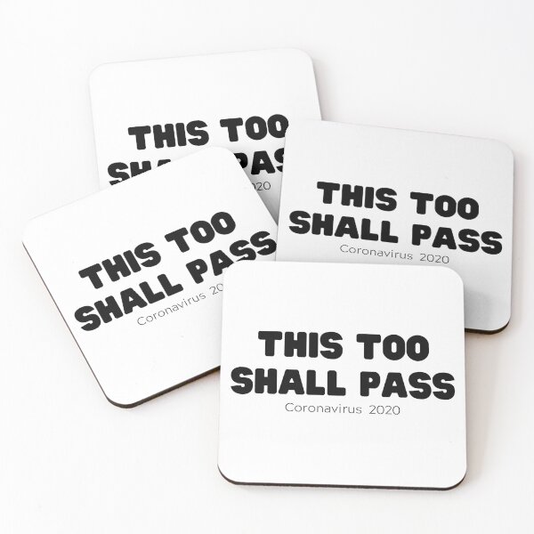 Item preview, This Too Shall Pass - Black designed and sold by ryanwfraser.