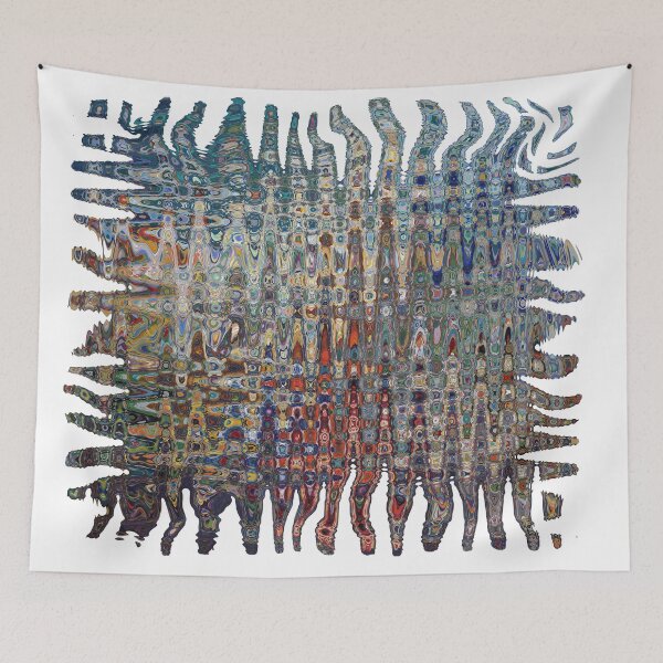Item preview, The Interchange - Colorful Digital Abstract designed and sold by TheCurators.