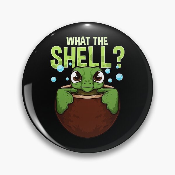 Item preview, Cute & Funny What The Shell? Turtle Pun Animal designed and sold by perfectpresents.