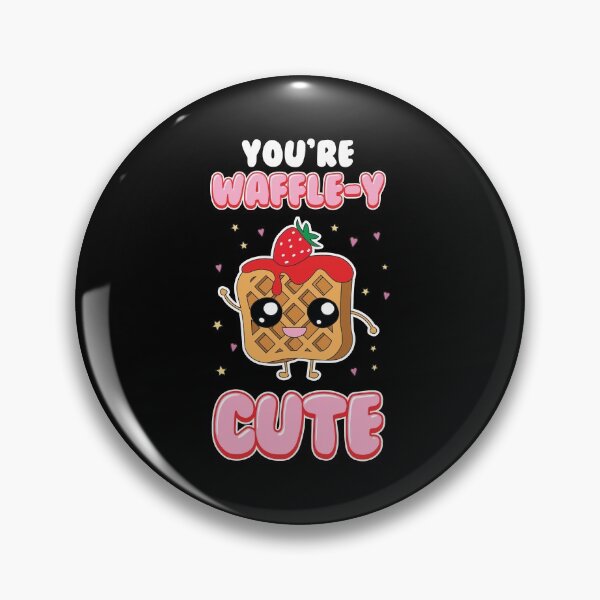 Item preview, Cute You're Waffle-y Awfully Punny Breakfast Pun designed and sold by perfectpresents.