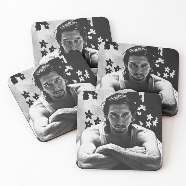 Item preview, Adam Driver Black & White Tub Texture Edit designed and sold by goon-squad.