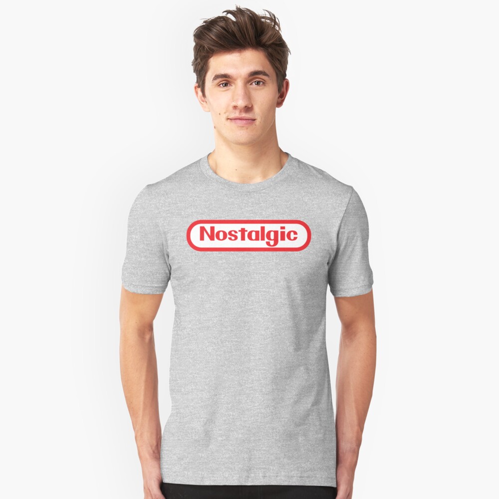 NES Collection : Nostalgic Logo Slim Fit T-Shirt
