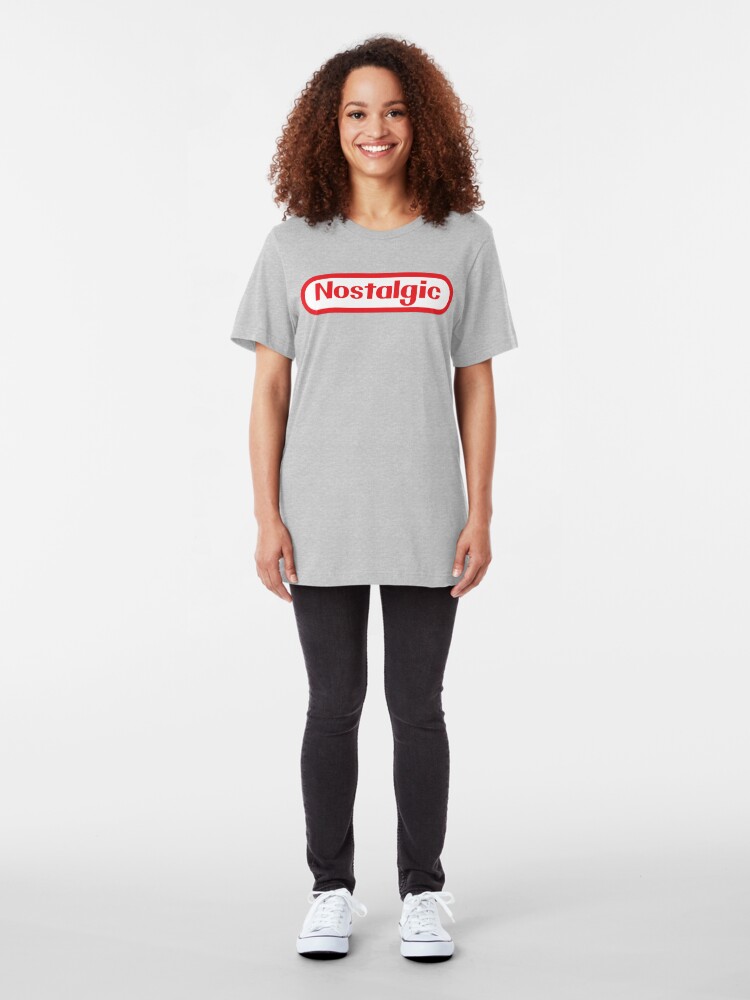 Alternate view of NES Collection : Nostalgic Logo Slim Fit T-Shirt