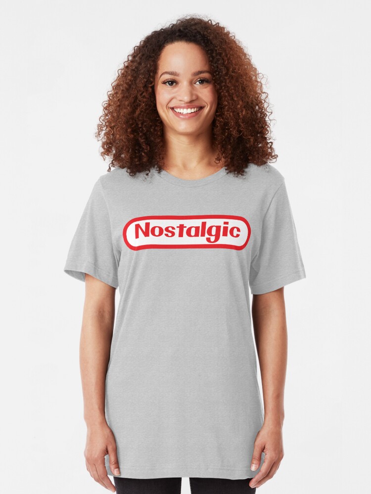 Alternate view of NES Collection : Nostalgic Logo Slim Fit T-Shirt
