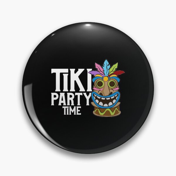 Item preview, Adorable & Cute Tiki Party Time Island Luau Themed designed and sold by perfectpresents.