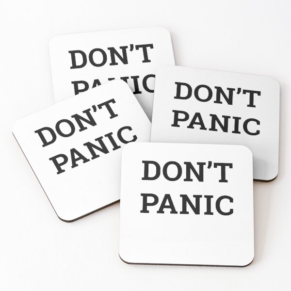 Item preview, DON'T PANIC designed and sold by Corbitron.
