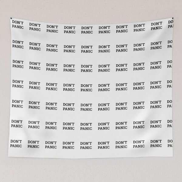 Item preview, DON'T PANIC designed and sold by Corbitron.