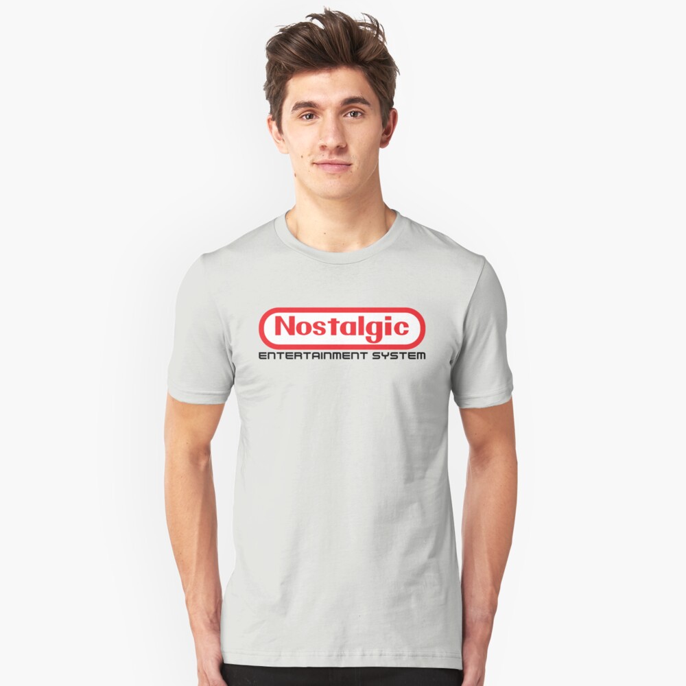 NES Collection : Nostalgic Entertainment System Slim Fit T-Shirt