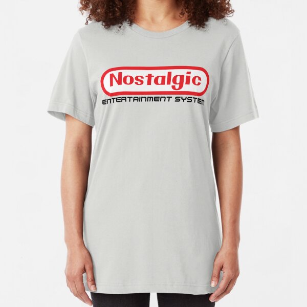 NES Collection : Nostalgic Entertainment System Slim Fit T-Shirt
