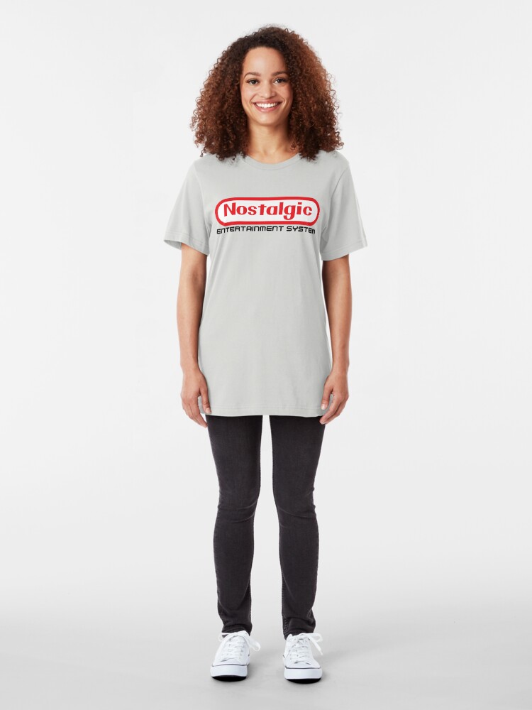 Alternate view of NES Collection : Nostalgic Entertainment System Slim Fit T-Shirt