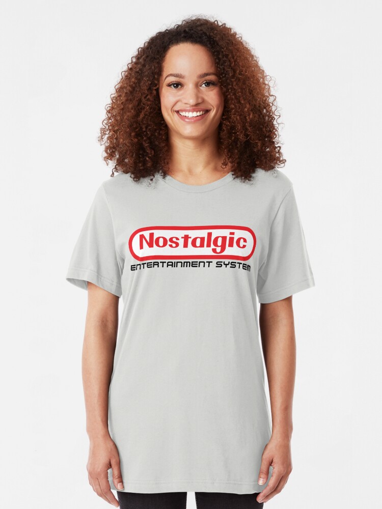 Alternate view of NES Collection : Nostalgic Entertainment System Slim Fit T-Shirt