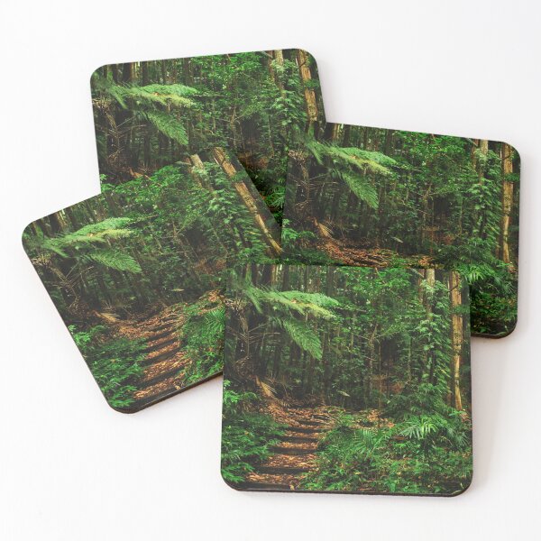 Item preview, Wollumbin rainforest green path designed and sold by Mark Malinowski.