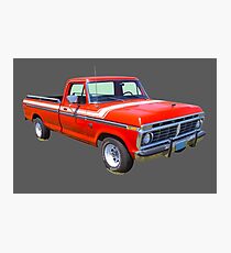 1975 Ford F100 Explorer Pickup Truck Photographic Print