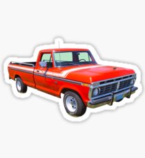 1975 Ford F100 Explorer Pickup Truck Sticker