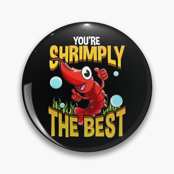 Item preview, Cute & Funny You're Shrimply The Best Shrimp Pun designed and sold by perfectpresents.