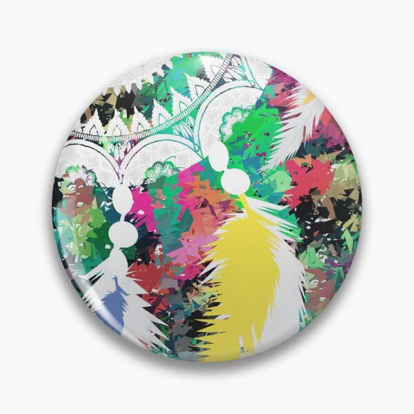 Item preview, Colorful Feather Boho Art designed and sold by DSDROSE.