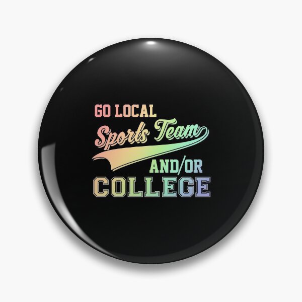 Item preview, Go Local Sports Team & College Soft Rainbow designed and sold by perfectpresents.