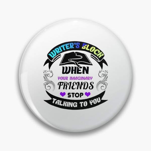 Item preview, Funny Writer's Block Imaginary Friends designed and sold by perfectpresents.