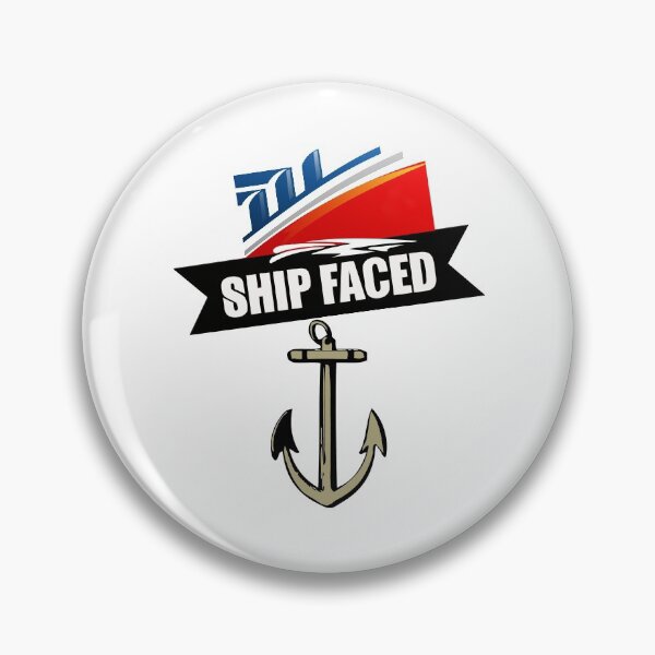 Item preview, Funny Ship Faced Booze Cruise Boating Nautical Pun designed and sold by perfectpresents.