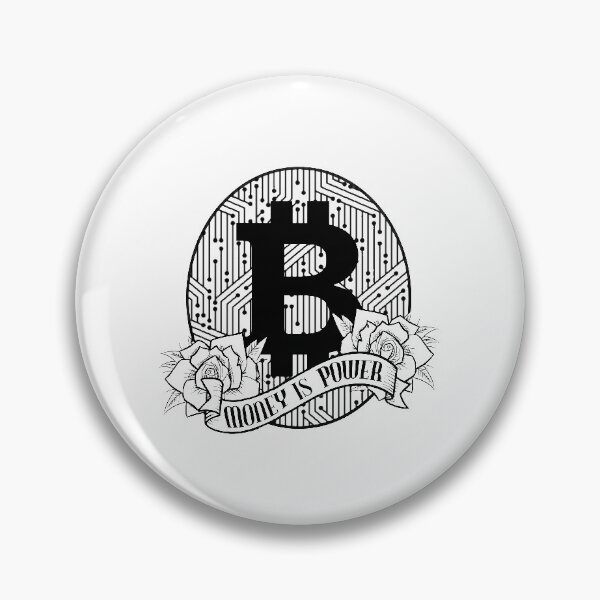 Item preview, Bitcoin Money Is Power BTC Cryptocurrency Trading designed and sold by perfectpresents.