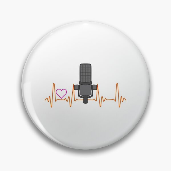 Item preview, Awesome Podcast Heartbeat Podcaster Heart Beat designed and sold by perfectpresents.