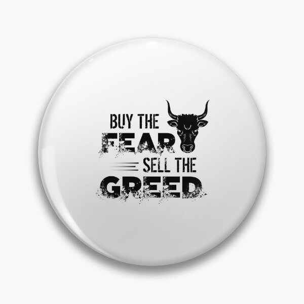 Item preview, Buy The Fear Sell The Greed Stock Market Investing designed and sold by perfectpresents.
