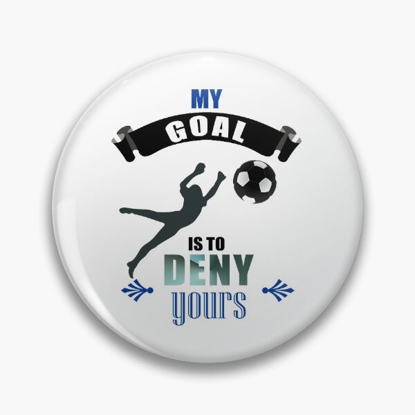 Item preview, Cute Diving Goalkeeper Soccer Goalie Defend Goal designed and sold by perfectpresents.