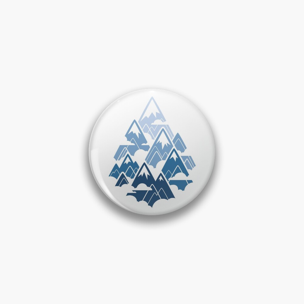 Misty Mountains Pin