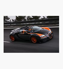 Bugatti Veyron Vitesse WRC Photographic Print