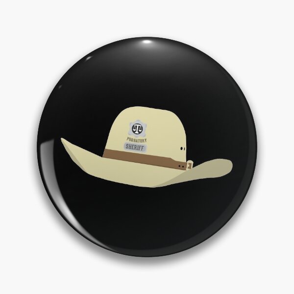 Item preview, Nicole Haught Sheriff Hat (Black Background) - Wynonna Earp designed and sold by Queerdelion.