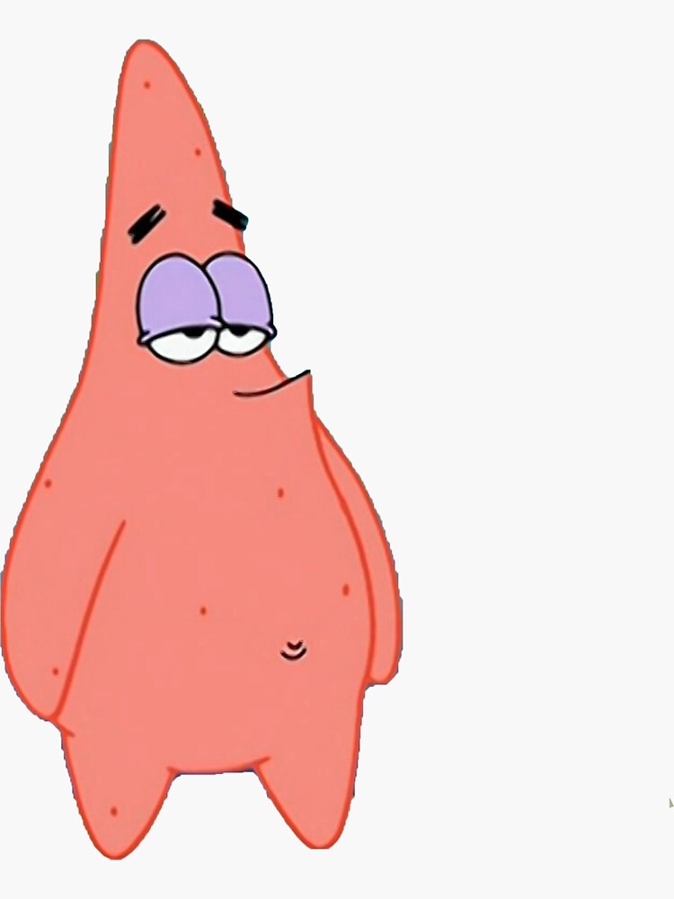 The Patrick Star Sticker