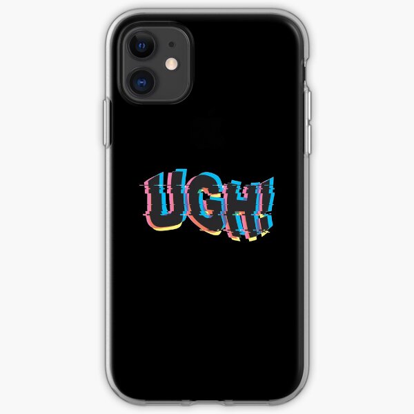 UGH! - BTS glitch art iPhone Soft Case