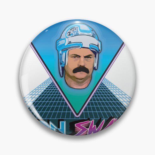 Item preview, "TRON Swanson" (Parks and Simulation) designed and sold by joshlporter86.