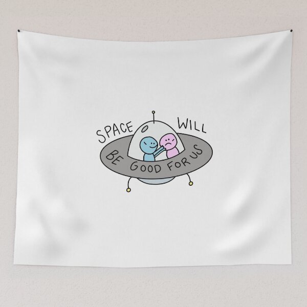 Item preview, Julia Michaels Space Will Be Good For Us designed and sold by marlyhartranft.