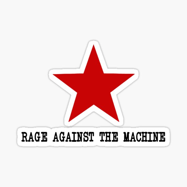 Ratm Stickers | Redbubble