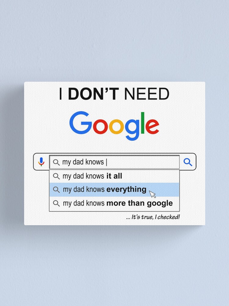 Dad knows everything Clearance