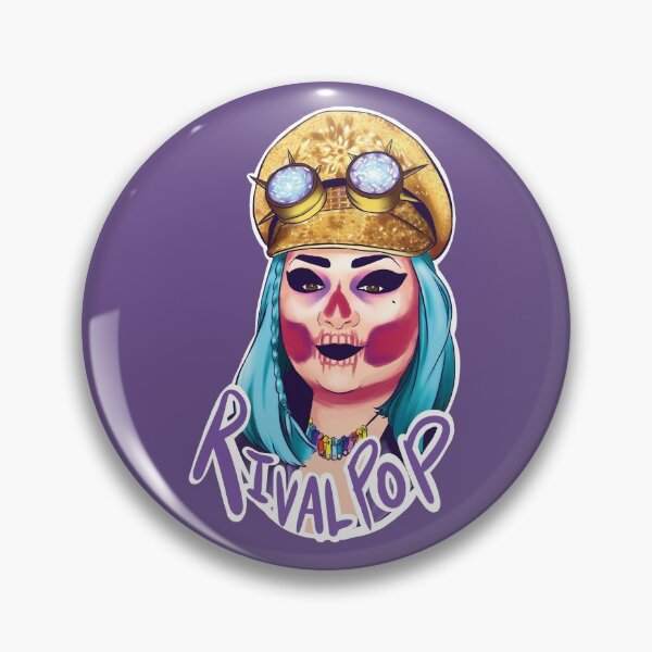 Item preview, Rival Pop Colorful Skull designed and sold by FatHobbit.