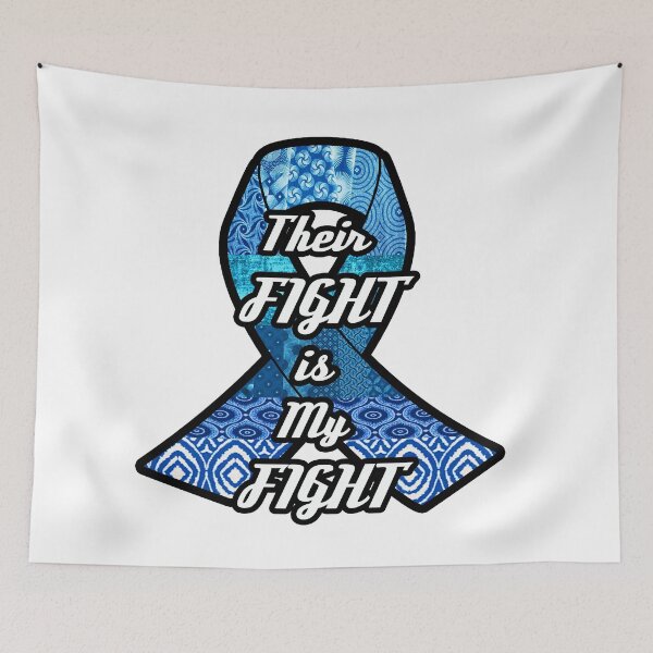 Item preview, Their fight is my fight Blue Ribbon designed and sold by artbyomega.