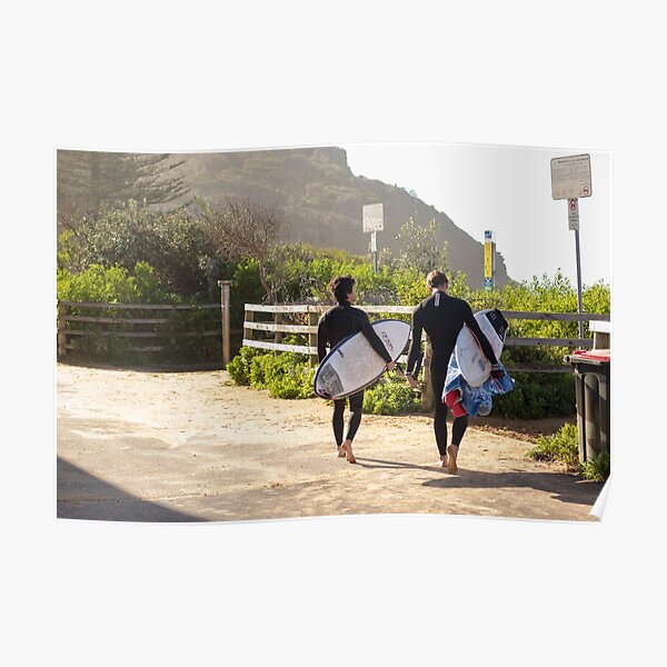 gone surfing Poster