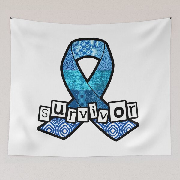 Item preview, Survivor Blue Ribbon designed and sold by artbyomega.