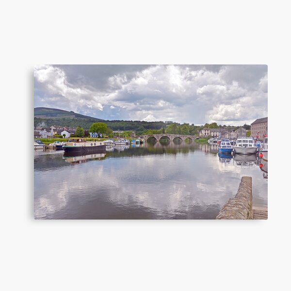The River Barrow at Graiguenamanagh Metal Print