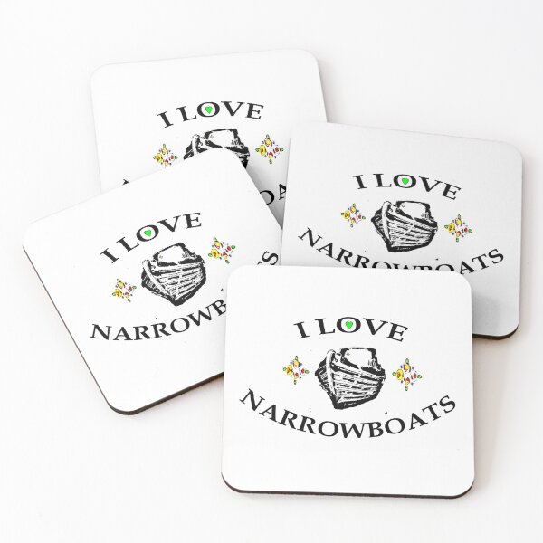 Item preview, I love narrowboats 2  designed and sold by designbywhacky.